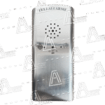 PULSANTIERA  per teleallarme , in acciaio SB pittogrammi – SENZA pulsante di allarme .  H 200xL.100 x sp 23mm